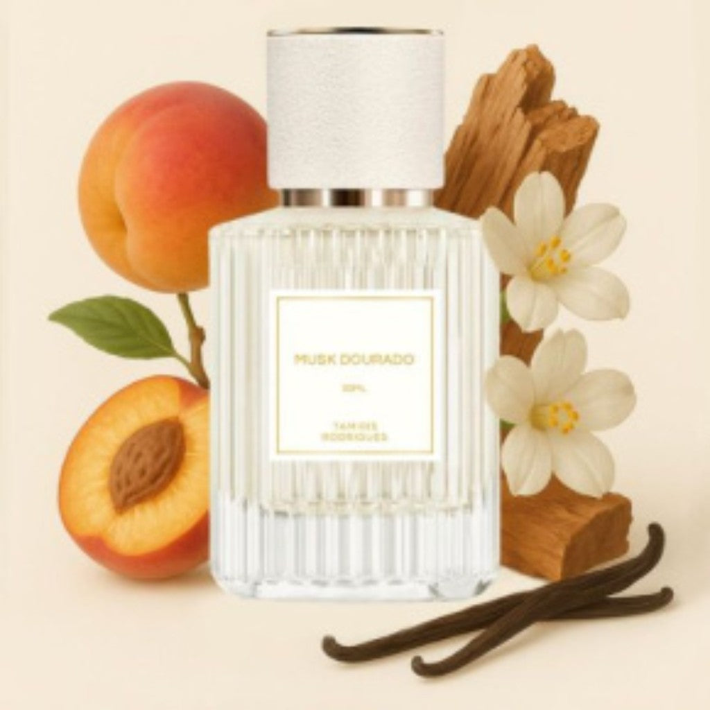 Presente Musk Dourado